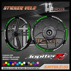 Cutting sticker velg JUPITER Z1 CODE 02