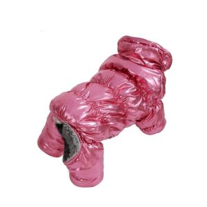 EUYRT Waterproof Winter Dog Clothes Windproof Thickened Warm Dog Cotton Clothing Dog Apparel Snap Button Puppy Jacket Coat Autumn Winter