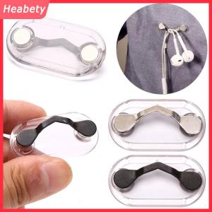 Heabety  Kẹp giữ kính từ tính thời trang kẹp dây tai nghe Kính râm Nam châm
