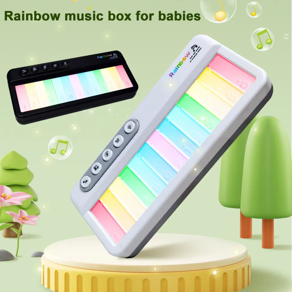 Light-up Keyboard Piano Portable Piano Toy Interactive Light-up