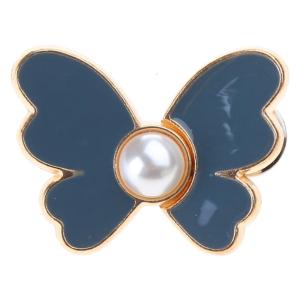 หมุดยึดเข็มขัดเอวแบบปรับได้กระดุมผีเสื้อยีนส์แฟชั่นอุปกรณ์เสริมสำหรับปิดเอว