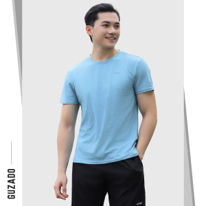 Áo Thun Cổ Tròn Guzado Vải Cotton Mềm Nhẹ Mát Mẻ Basic 7 Màu Dễ Dàng Mix Đồ GTS01