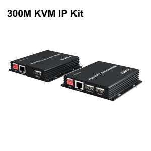150M HDMI KVM USB 300m KVM IP Extender Over Cat5e Cat6 Ethernet Cable Video Transmitter And Receiver