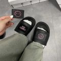 Owenchic Dép quai ngang Owenchic Logo Thêu Nam Nữ Đế Cao Êm Chân, hỗ trợ đổi size. 
