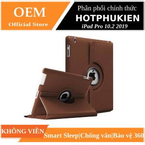 [HCM]Bao da xoay 360 độ cho iPad 10.2 2019 / 2020 / 2021 / iPad Gen 8  (chống bụi chống thắm tắt mở nguồn màn hình)  - phân phối bởi HotPhuKien