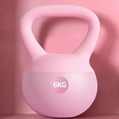 GUGU HOME [COD] Kettlebell 4kg 6kg Women Home Gym Fitness Weight for Squat Glute Core Full Body Workout