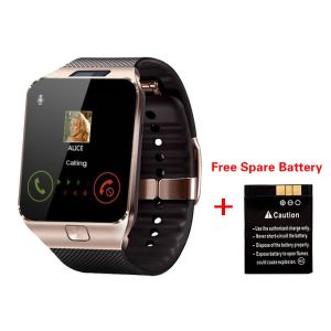 310original product free shipping dz09 men women smart watch with SIM card 1.54inch full touch screen watches SmartBand sport pedometer waterproof smatwatch 2025