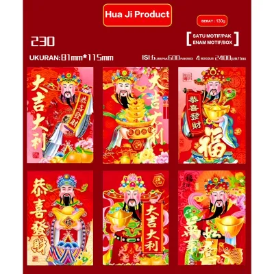 Angpao Sincia Premium Angpau Amplop Merah Imlek Chinese New Year Ampao Umum Ampau Pakai Harian