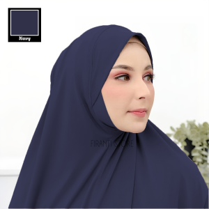 Jilbab Bergo Dagu Malaysia Jersey Premium | Hijab Bergo Malaysia Dagu Soft Ped /Hijab Instan Jersey Premium