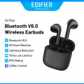 Edifier X2S / X2 PLUS Wireless Earbuds with App Control  - Bluetooth V5.3 | Built In Mic l IP54 l Touch Control | Volume Control. 