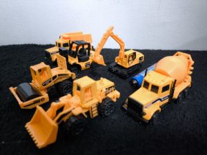 CWVS MINI CONSTRUCTION TRUCKS SET TOY CAR DIECAST METAL TOYS FOR KIDS