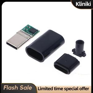 [Kliniki] 5A PD QC Decoy Board Fast Charge 5V 9V 12V 15V 20V Module PD 2 3.0 DC Trigger Cable USB Type-C Male Plug QC4 Charge Connector