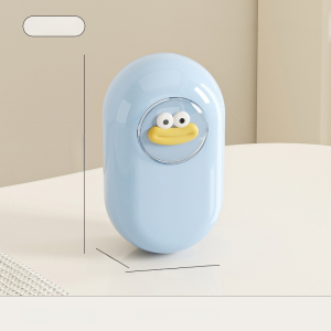 Mini Double Layer Soap Box Travel Portable Smiley