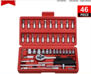 YS【COD】BTools 82PCS Car Repair Tools Socket Wrench Set Original Car Tools Set Car Tools Complete Set Torque Wrench Tool Box Set Wrench Tools Set Spanner Wrench Set Tools Wrench Socket Set Ratchet Wrench Socket Tools Toolbox Set Wrenches Tools Set For Car