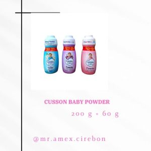 CUSSONS BABY POWDER ( BIRU 260 GRAM ) MILD & GENTLE
