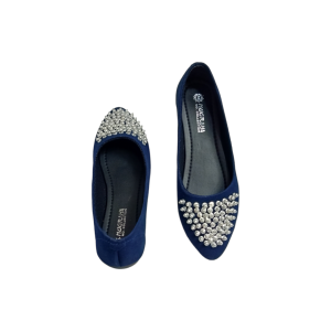 Sepatu Wanita Flat Shoes NASRU Kerja Kuliah Santai Casual Formal - F01