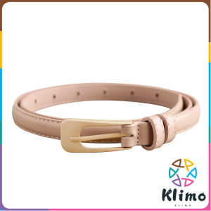 Klimo Belt Women’s Belt Vintage Fashion Women Ladys Belts Metal Buckle Decorative Belt for Jeans & Dress