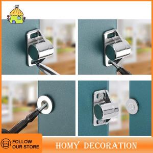 🎄【Special price】🎄Shao ประตูตู้แม่เหล็กจับประตูเฟอร์นิเจอร์ปิดแน่นหนาแข็งแรงทนทานแม่เหล็กนีโอดีเมียมสลัก