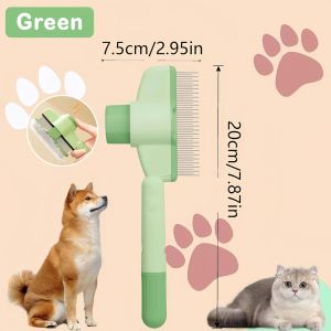 Pet Hair Brush Dog Cat Hair Removal Needle Comb Removes Tangled Hair Pet Grooming Tool Cat Care
