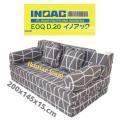 Inoac Sofa bed ukuran nomor tiga sofabed Busa Inoac kasur lipat sofa lipat Ruang tamu serbaguna 3in1. 