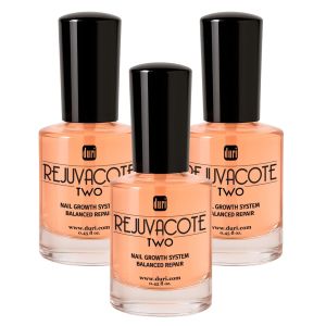 Duri Rejuvacote 2 Nail Growth Base and Top Coat Balanced Repair - Nail Hardener for peeling thin or fragile nails (Pack of 1)