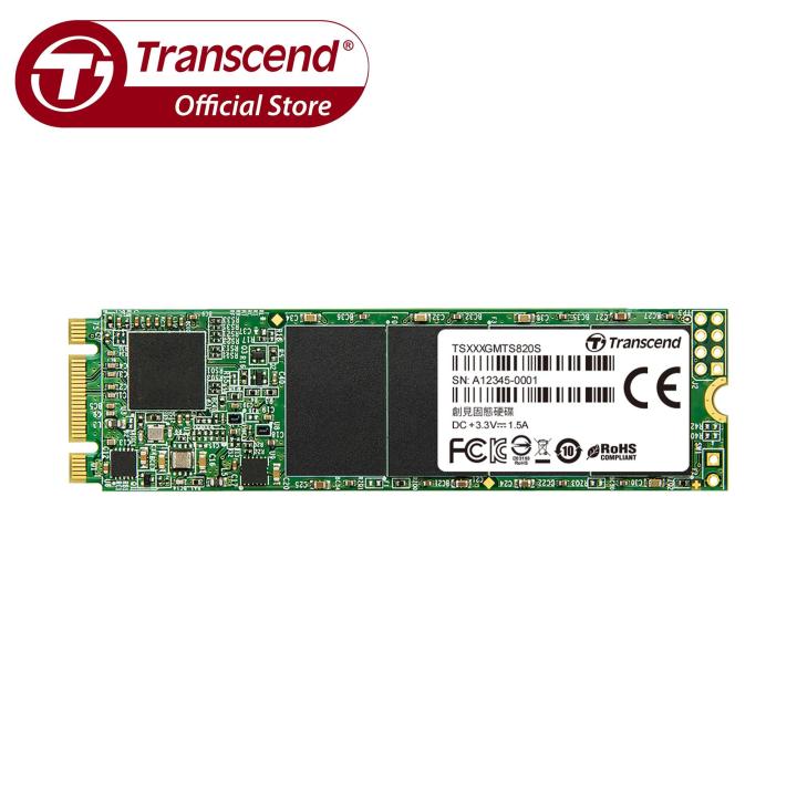 Transcend MTS820 2280 SATA III SSD (Capacities: 120GB