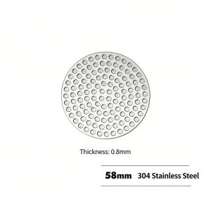 51/58mm Espresso Puck Screen Stainless Steel Reusable Filter for Espresso Portafilter