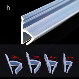 Shower Soundproof Rubber Seal Strip Silicone Sliding Window Seal Door Weather Strips F/U/h/Corner for Bathroom Frameless Glass