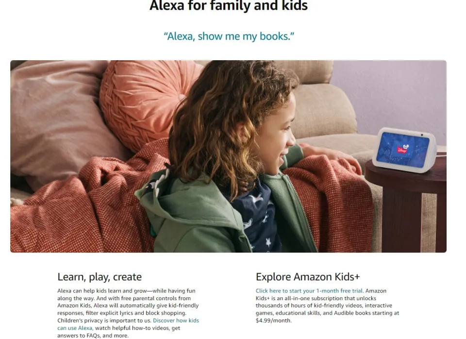 All-new Echo Show 5 (3rd Gen, 2023 release) Kids | Designed for kids, with  parental controls | Galaxy