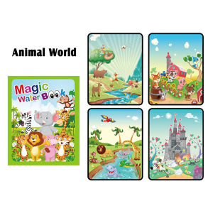 Colouring book for kids Repeatable Magic Water Drawing Book Toddlers Early Educational Learning Toy Buku Lukisan 儿童水画本