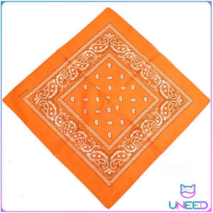 Need. Cotton Fashion Hip Hop Classic Bandana Square Scarf 55cm*55cm Black Red Headband Printed