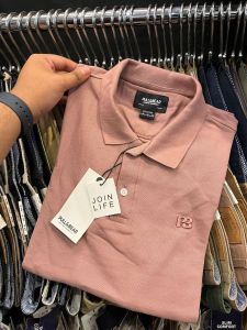 Baju Kaos Kerah Polo Shirt Pria Pull And Bear Lengan Pendek