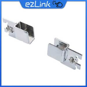 1pair Slotted Post Bar Holder - Center/Left/Right For Wall Mounted Bracket