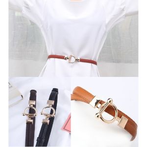HOT TREND A115 Korea Fashion Kulit PU Gasper Thin Kecil Ikat Ban Pinggang Sabuk Cewe Womens Belt