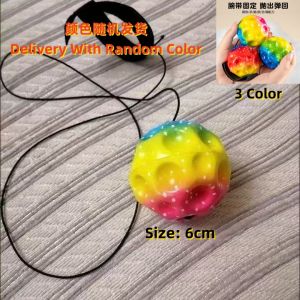 {SG Local} Wrist Bouncy Ball with Rope Childrens Wrist Ball Hand-Eye Coordination Exercise Toy