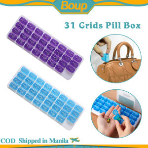 31 Grids Portable Travel Pill Box: A Compact Solution for Your Medication