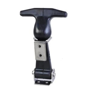 Flexible Rubber Pull Fasteners T Handle Hasp Rubber Hood Closures Vibration Absorp for Toolboxes & Industrial