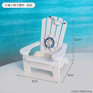 Sacesr Nordic WoodenChair Figurines Modern Designer Desktop Doll Beach Chair Support Frame Photography Prop Decoration FYFM 9Y3K6