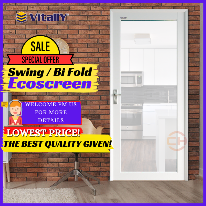 Vitally Swing Door Aluminium Frame 830a Bi Fold Mini Pro Ecoscreen