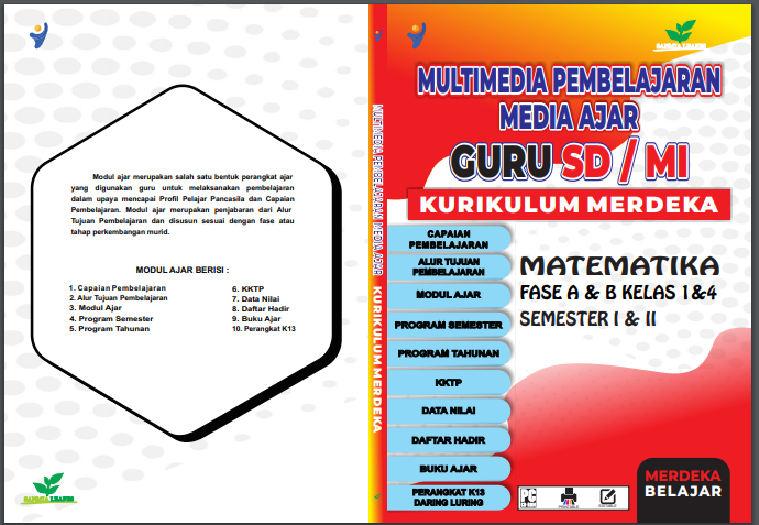 MODUL AJAR KURIKULUM MERDEKA SD / MI MATEMATIKA KELAS I & IV SEMESTER I ...