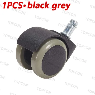 Universal Chair wheel Computer chair wheels Suitable for office chairs gaming chairs 2 Inches black white grey