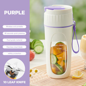 🔶Juicer Juice Blender Ice Blender for Fruit and Vegetables 340ML Protable Electric Fruit Juicer Fruit Extractors Squeeze