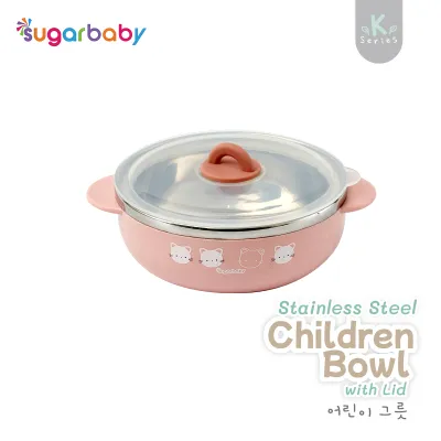 Sugar Baby Stainless Steel Children Bowl/Sugarbaby Mangkok Stainless Anak/Perlengkapan MPASI
