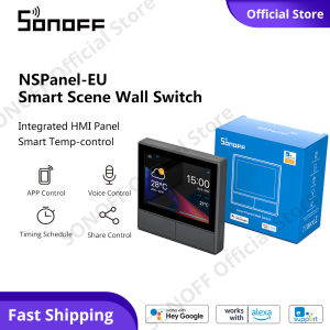 SONOFF NSPanel Smart Scene Wall Switch EU / US 2 Gang WiFi Smart Switch Smart Home Control Center Automation Thermostat Touch / eWeLink APP / Voice Control HMI Panel