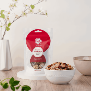 OGenki Walnut Berries Mix (100g)/Baked Upon Order / No MSG/No Preservative/Daily baked /Freshness Guarantee