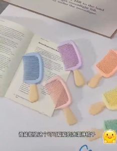 Small Cartoon Colorful Portable Thickened Durable Hair Brushes Tiny Comb Hair Comb Mini Hair Brush