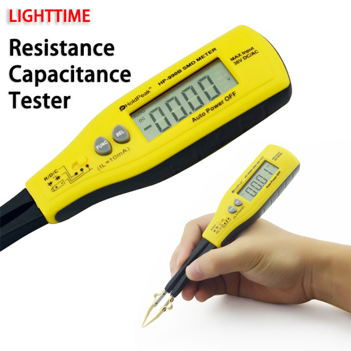 Handheld Resistance Capacitance Tester Multimeter SMD Chip Tester 4000