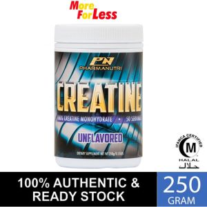 Ready stock 🇲 🇾 Micronized Creatine Monohydrate Powder CMO500 Halal 100% Creatine 250G 50 Servings (Unflavored) + FREE 5g Scoop Inside