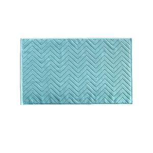 WARMIE Jacquard Wave Stripe Floor Towel 3D 4060cm SPA Shower Mat Yoga Mat Thicken Cotton Bathroom Mat Hotel
