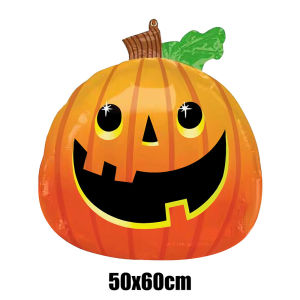 Halloween Balloons Arch Pumpkin Ghost Giant 3d Foil Standing Garland Halloween Balloons For Party Celebrate Event Thing Festival